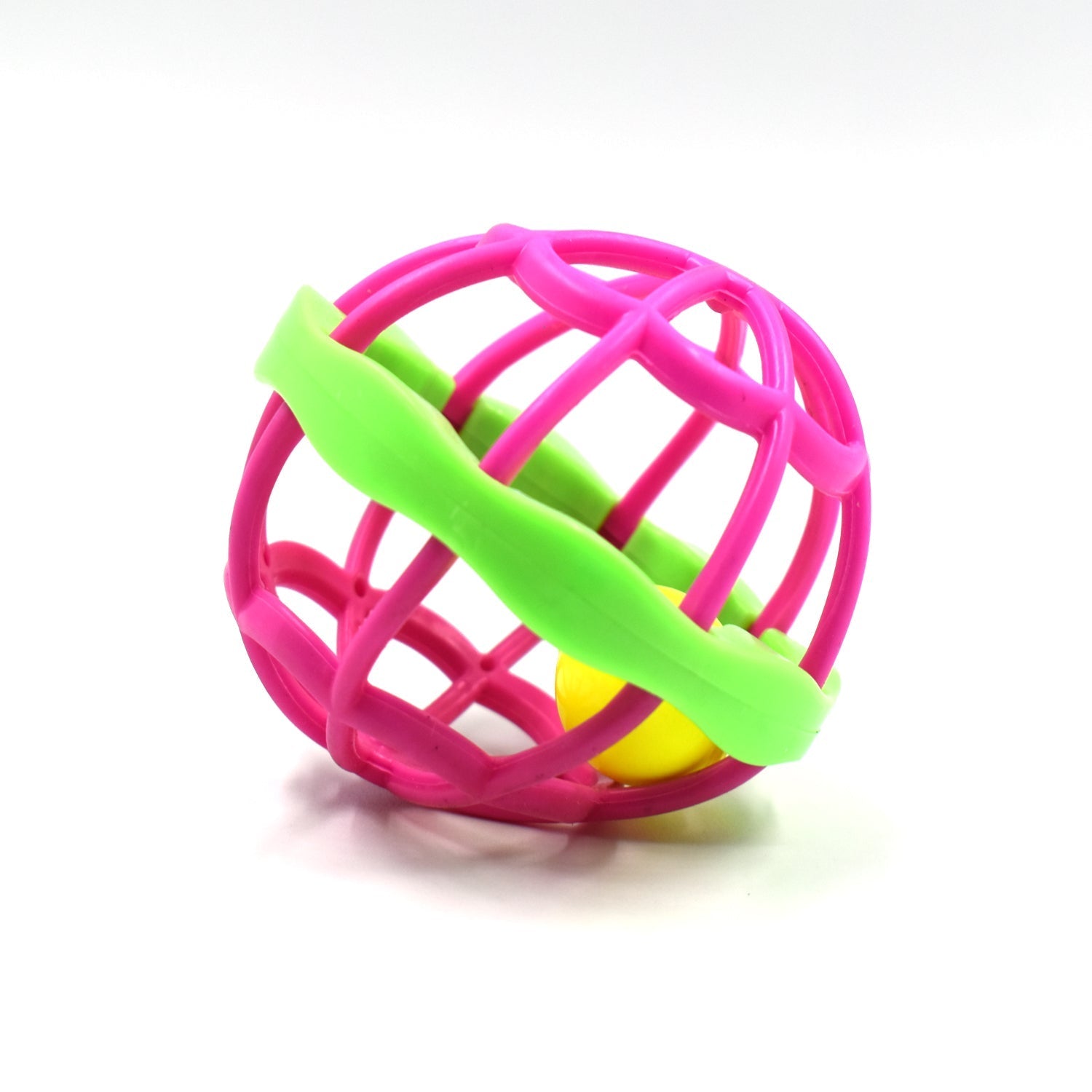 Set of three baby rattles showing different shapes and bright colors for early play. Set of three baby rattles showing different shapes and bright colors for early play.